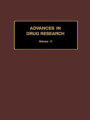 cover image of Advances in Drug Research